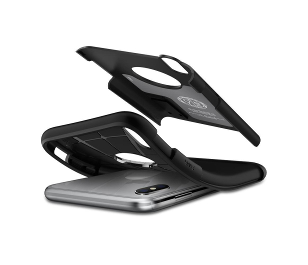 Etui Slim Armor do iPhone X czarne - 390455 - zdjęcie 6